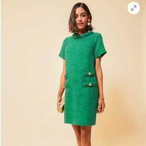 TUCKERNUCK

Emerald Green Tweed Jackie Dress Size XXL Originally $268 Worn Once